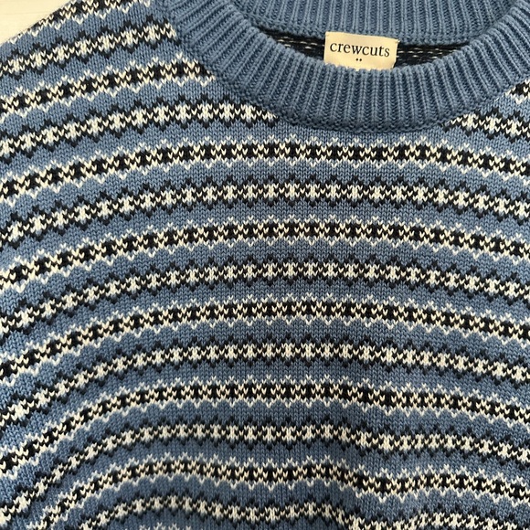 Blue Patterned Sweater - Picture 2 of 3